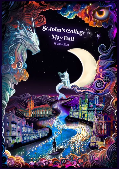 St John's May Ball 2024 poster
